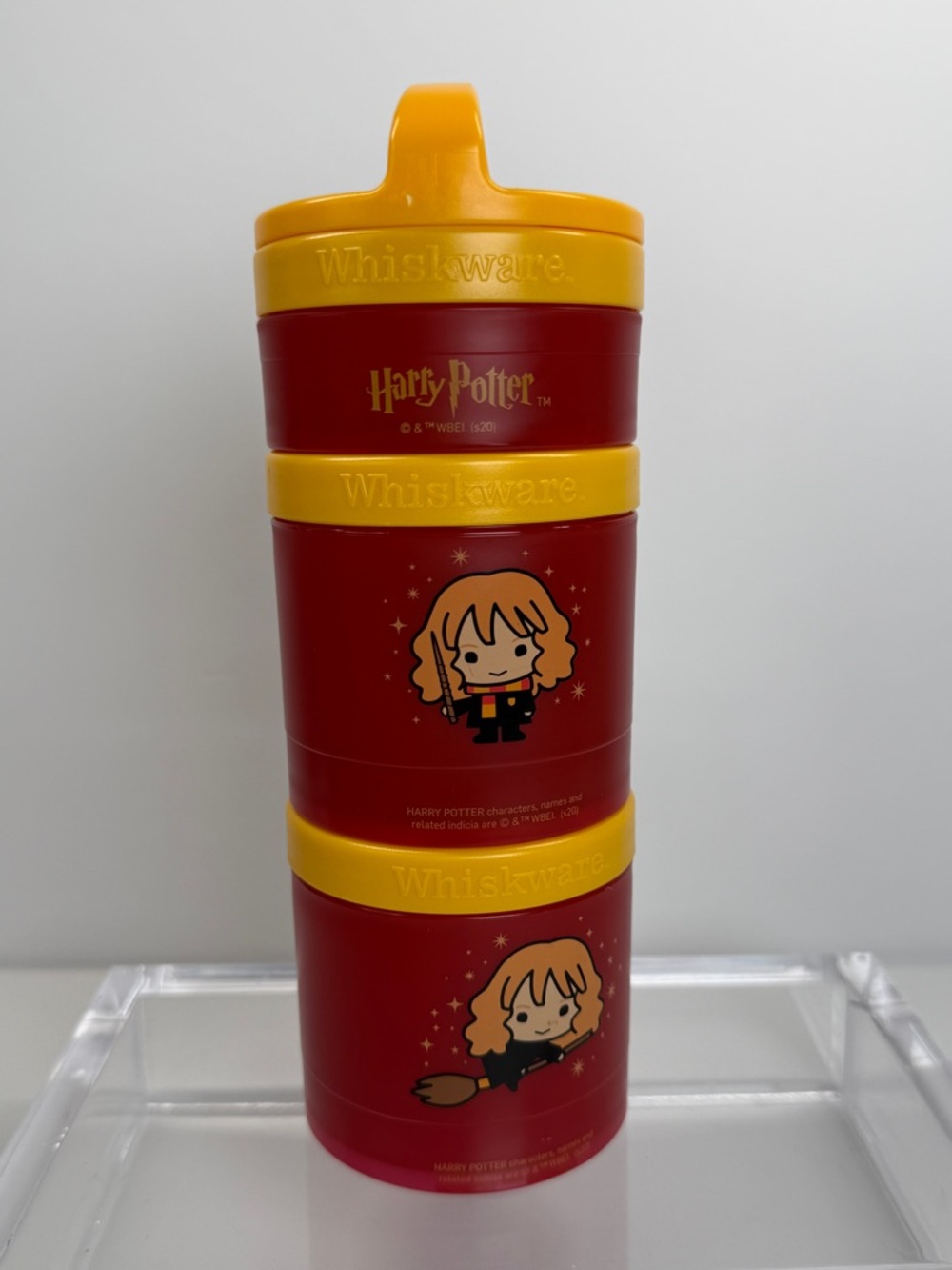 Harry Potter ‘Hermione’ Red & Yellow Stackable Food Storage Set